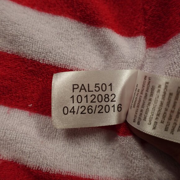 Hatley Girls' Classic Rain Jacket Size 3 Blue with Red Stripe Lining - Picture 9 of 9